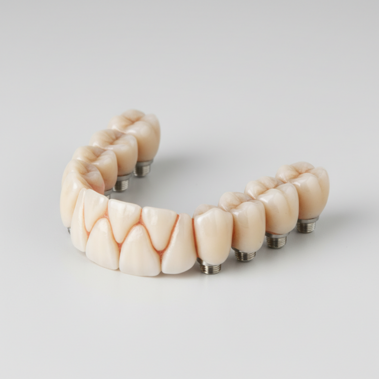 All-on-4 și All-on-6: soluția pentru arcade complet edentate