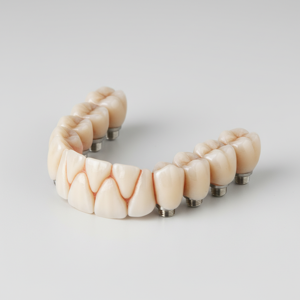 All-on-4 și All-on-6: soluția pentru arcade complet edentate