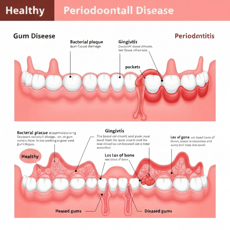 Bolile parodontale – ce sunt afecțiunile gingivale?