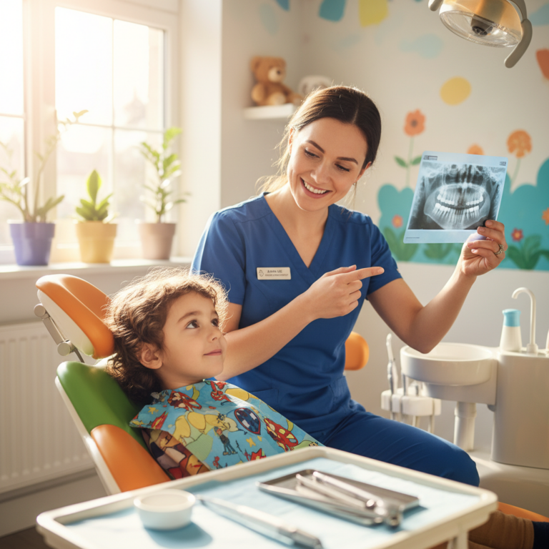 Dentiția mixtă: ce se întâmplă când dinții de lapte nu cad la timp