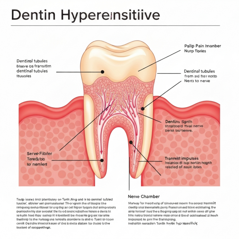 Hipersensibilitatea dentinară – ce sunt dinții sensibili?