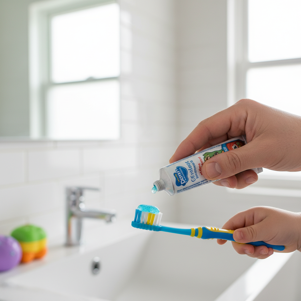 Pasta de dinți cu fluor: cât fluor e necesar și de la ce vârstă