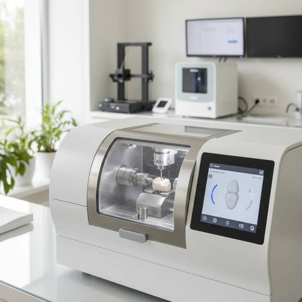 CAD/CAM în stomatologie: coroana fabricată în aceeași zi