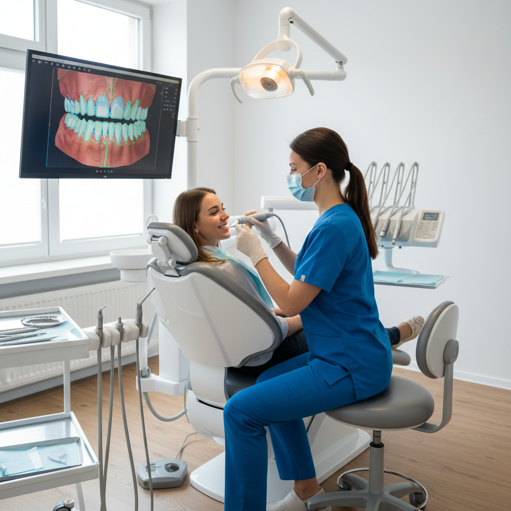 Scannerul intraoral: cum înlocuiește amprenta clasică cu lingura