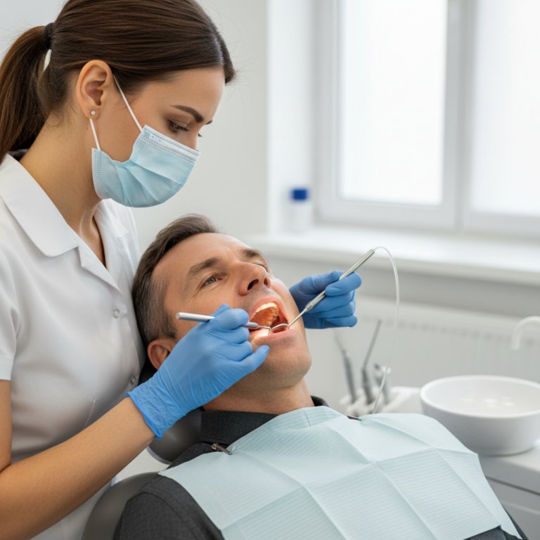Cancer oral: simptome precoce, factori de risc și screening